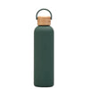 Sipstories 550ml Pure Stainless Steel Water Bottle – Lightweight & Rust-Proof – Leak-Proof with Ergonomic Handle (Elegant Green)