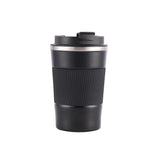 500 ml Insulated Coffee Travel Mug, Double Walled Stainless Steel Tumbler, Insulated Cup with Leakproof Lid, Thermal Mug with Non-Slip Protective Cover